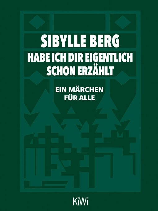 Title details for Habe ich dir eigentlich schon erzählt... by Sibylle Berg - Wait list